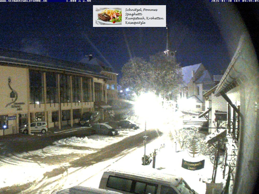Archiv Foto Webcam Schönwald: Blick vom Gasthof Schwarzwaldtanne