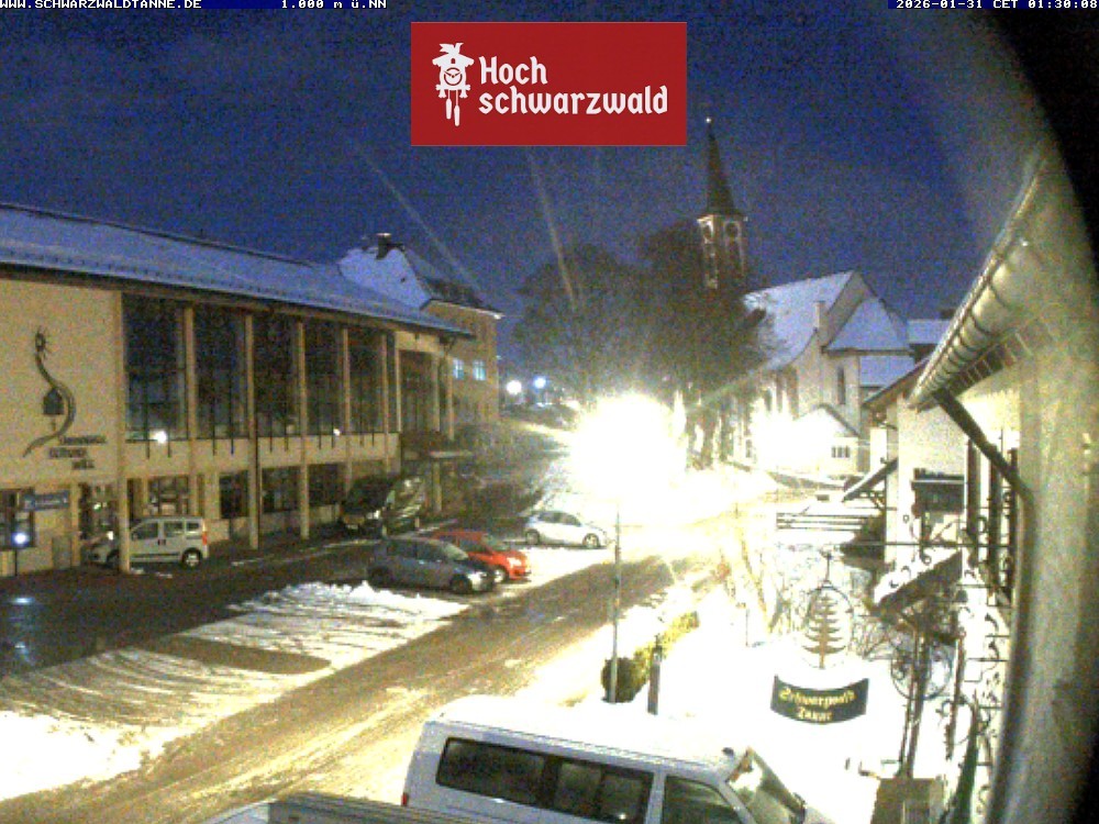Archiv Foto Webcam Schönwald: Blick vom Gasthof Schwarzwaldtanne