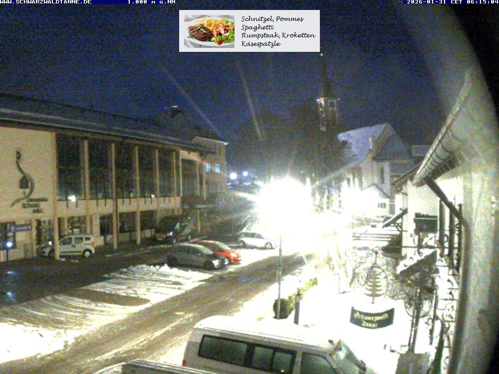 Archiv Foto Webcam Schönwald: Blick vom Gasthof Schwarzwaldtanne