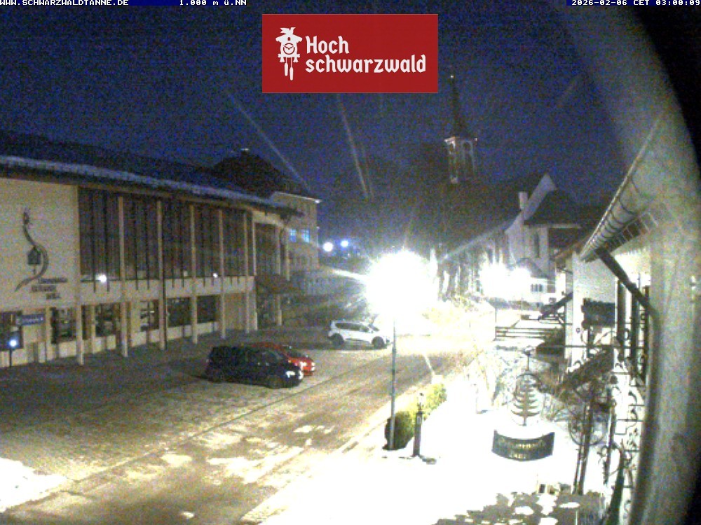 Archived image Webcam View from Guesthouse "Schwarzwaldtanne"