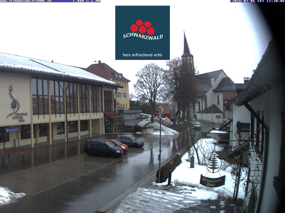 Archived image Webcam View from Guesthouse "Schwarzwaldtanne"