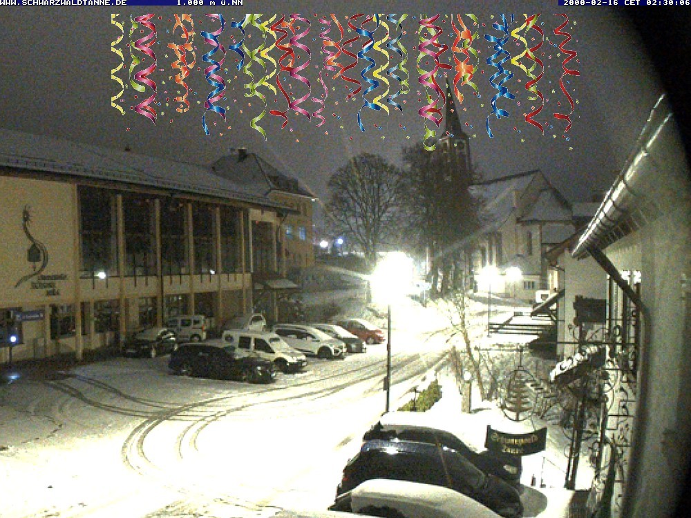 Archiv Foto Webcam Schönwald: Blick vom Gasthof Schwarzwaldtanne
