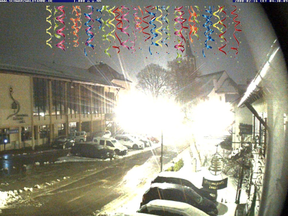 Archiv Foto Webcam Schönwald: Blick vom Gasthof Schwarzwaldtanne
