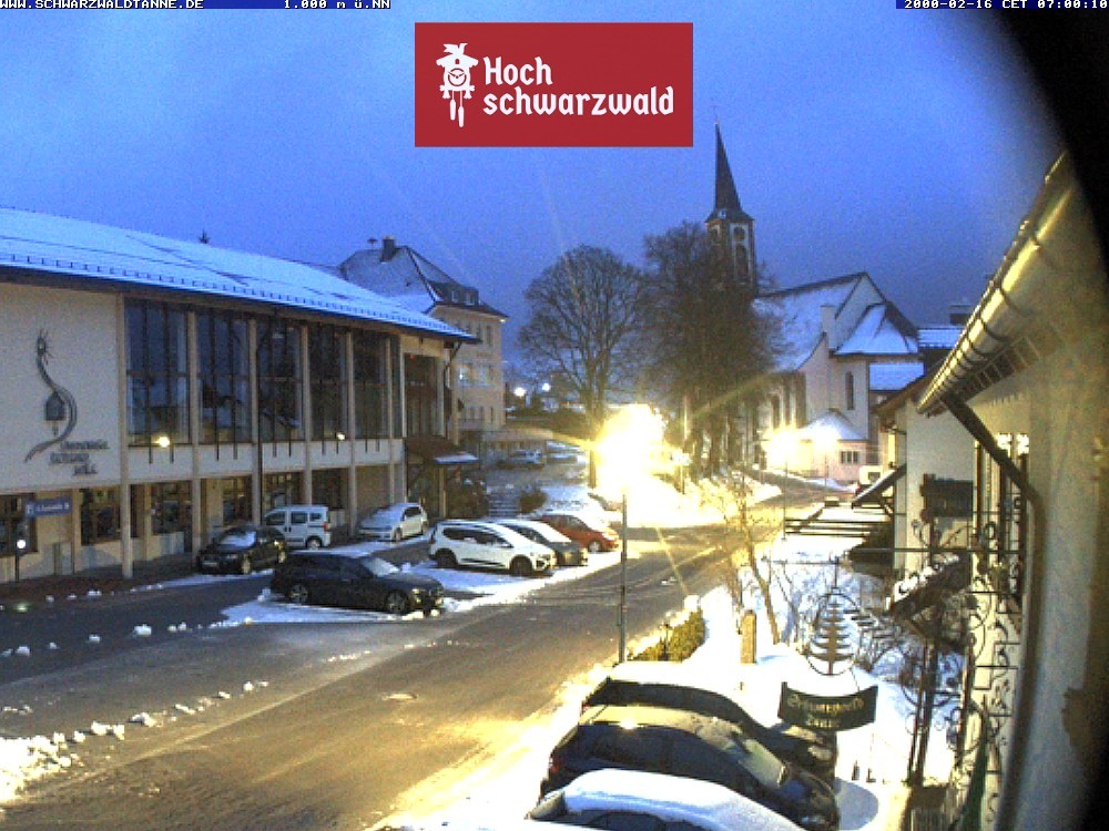 Archiv Foto Webcam Schönwald: Blick vom Gasthof Schwarzwaldtanne