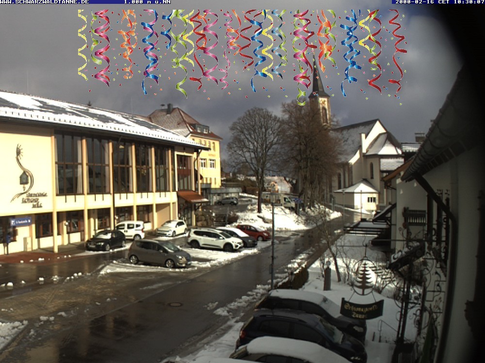 Archiv Foto Webcam Schönwald: Blick vom Gasthof Schwarzwaldtanne