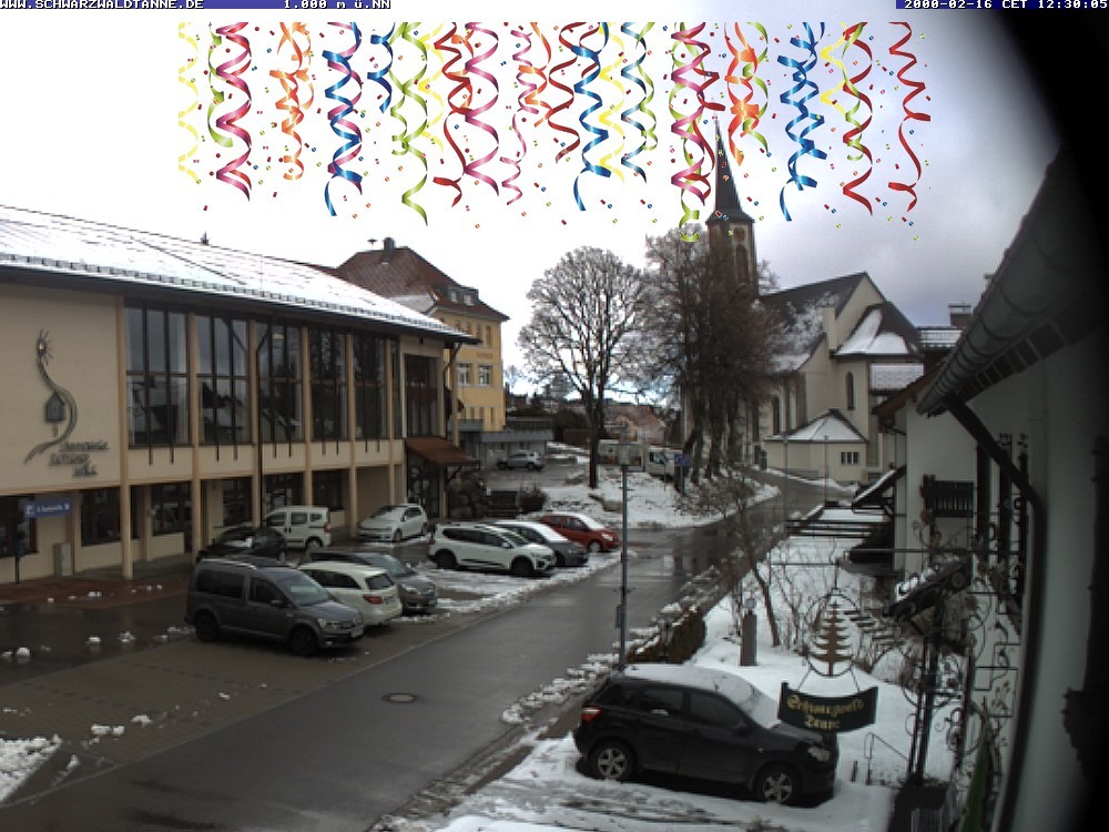 Archiv Foto Webcam Schönwald: Blick vom Gasthof Schwarzwaldtanne