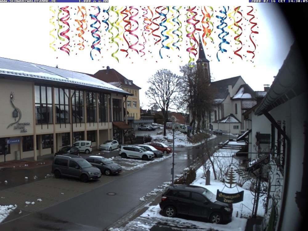 Archiv Foto Webcam Schönwald: Blick vom Gasthof Schwarzwaldtanne