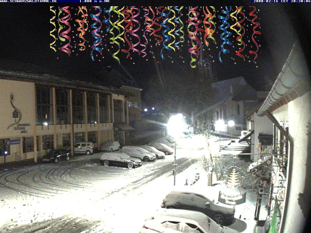 Archiv Foto Webcam Schönwald: Blick vom Gasthof Schwarzwaldtanne