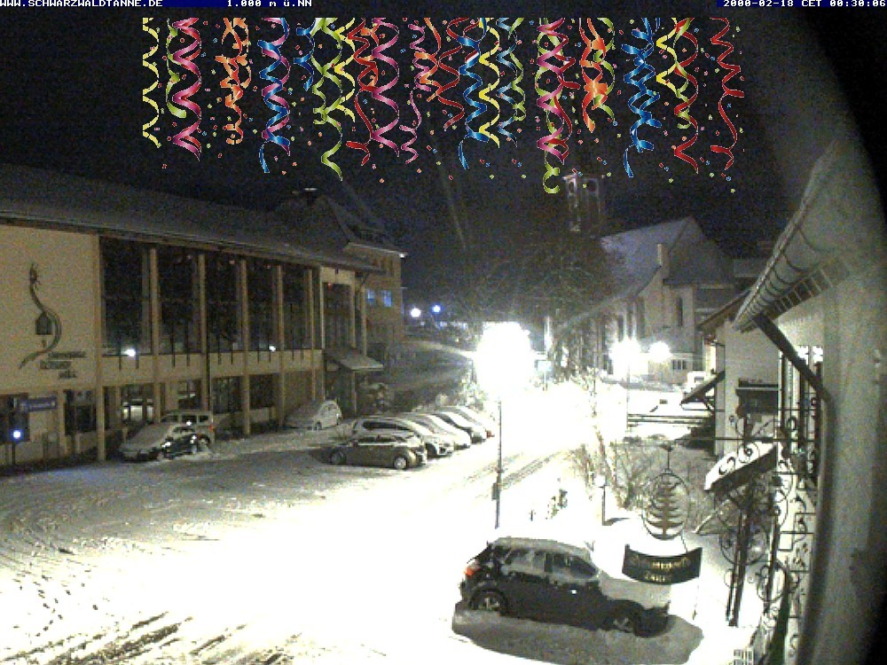 Archiv Foto Webcam Schönwald: Blick vom Gasthof Schwarzwaldtanne