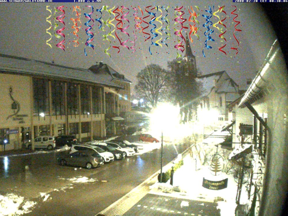 Archiv Foto Webcam Schönwald: Blick vom Gasthof Schwarzwaldtanne