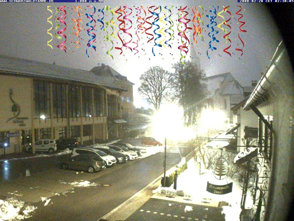 Archiv Foto Webcam Schönwald: Blick vom Gasthof Schwarzwaldtanne