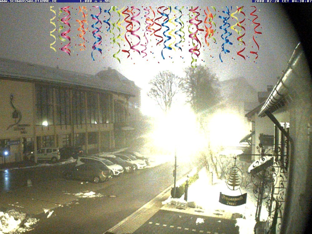 Archiv Foto Webcam Schönwald: Blick vom Gasthof Schwarzwaldtanne