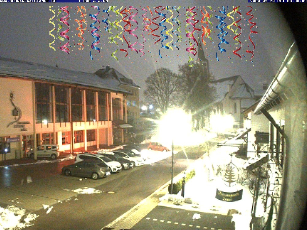 Archiv Foto Webcam Schönwald: Blick vom Gasthof Schwarzwaldtanne