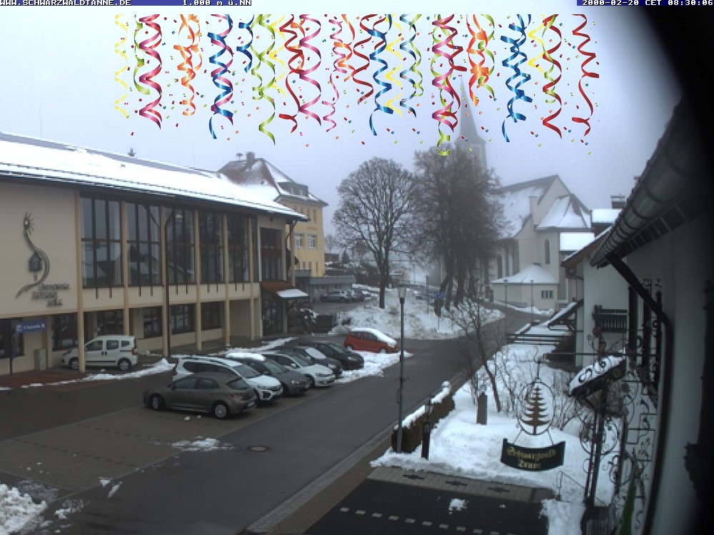 Archiv Foto Webcam Schönwald: Blick vom Gasthof Schwarzwaldtanne