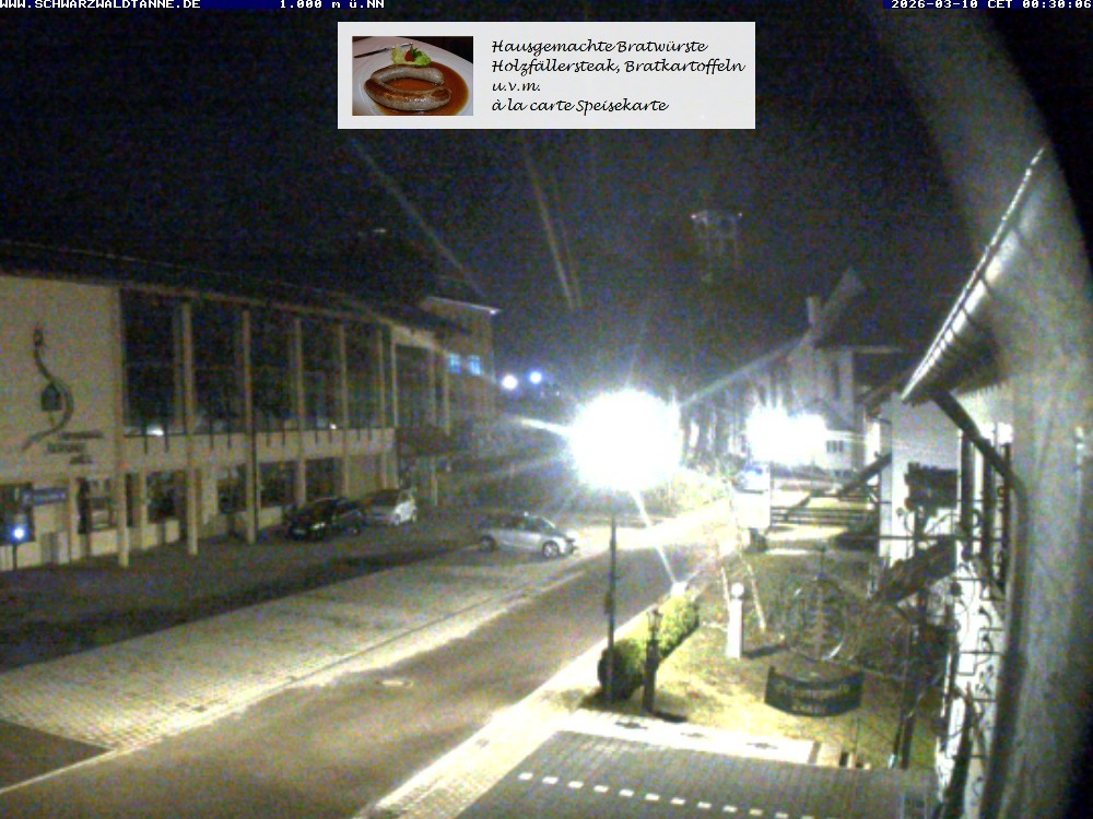 Archiv Foto Webcam Schönwald: Blick vom Gasthof Schwarzwaldtanne