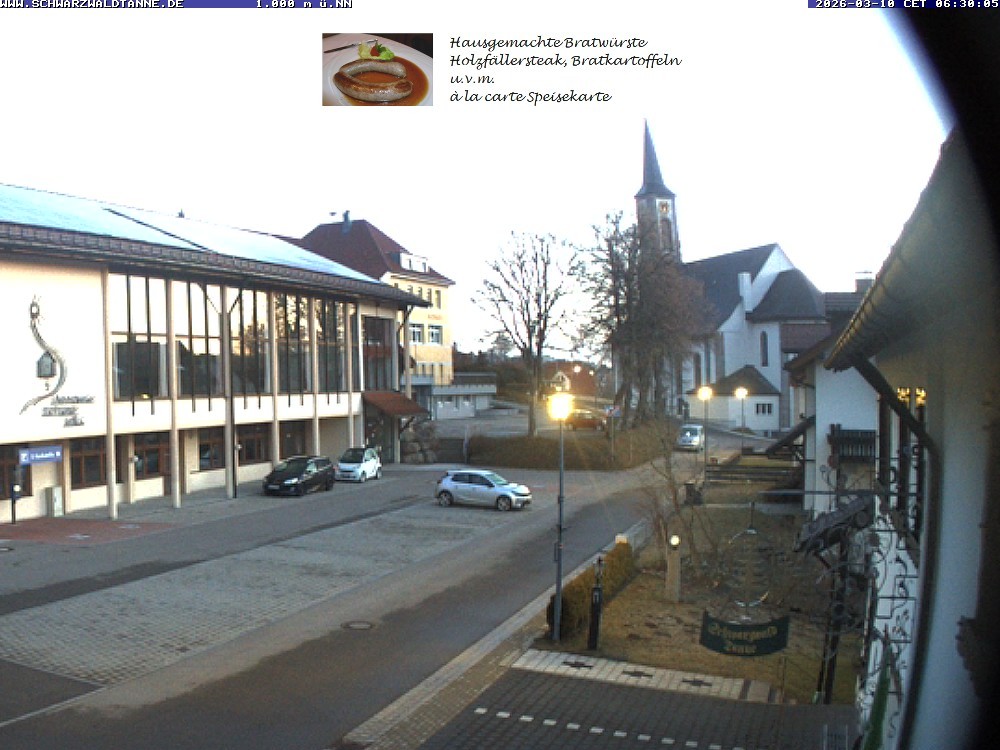 Archiv Foto Webcam Schönwald: Blick vom Gasthof Schwarzwaldtanne