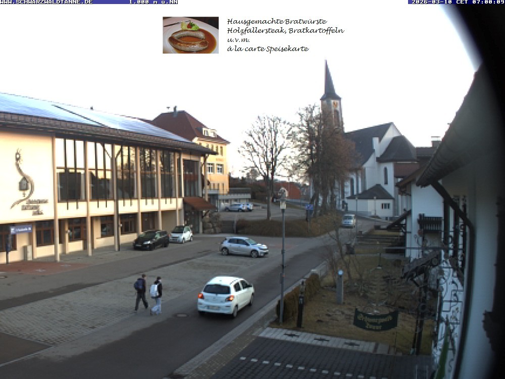 Archiv Foto Webcam Schönwald: Blick vom Gasthof Schwarzwaldtanne