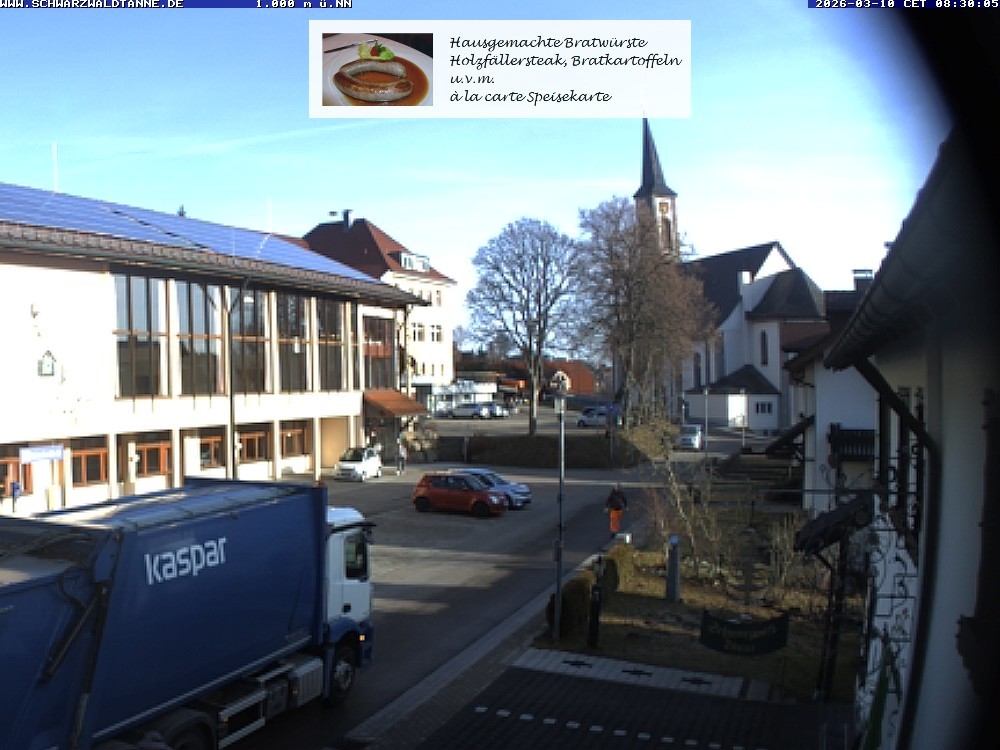 Archiv Foto Webcam Schönwald: Blick vom Gasthof Schwarzwaldtanne