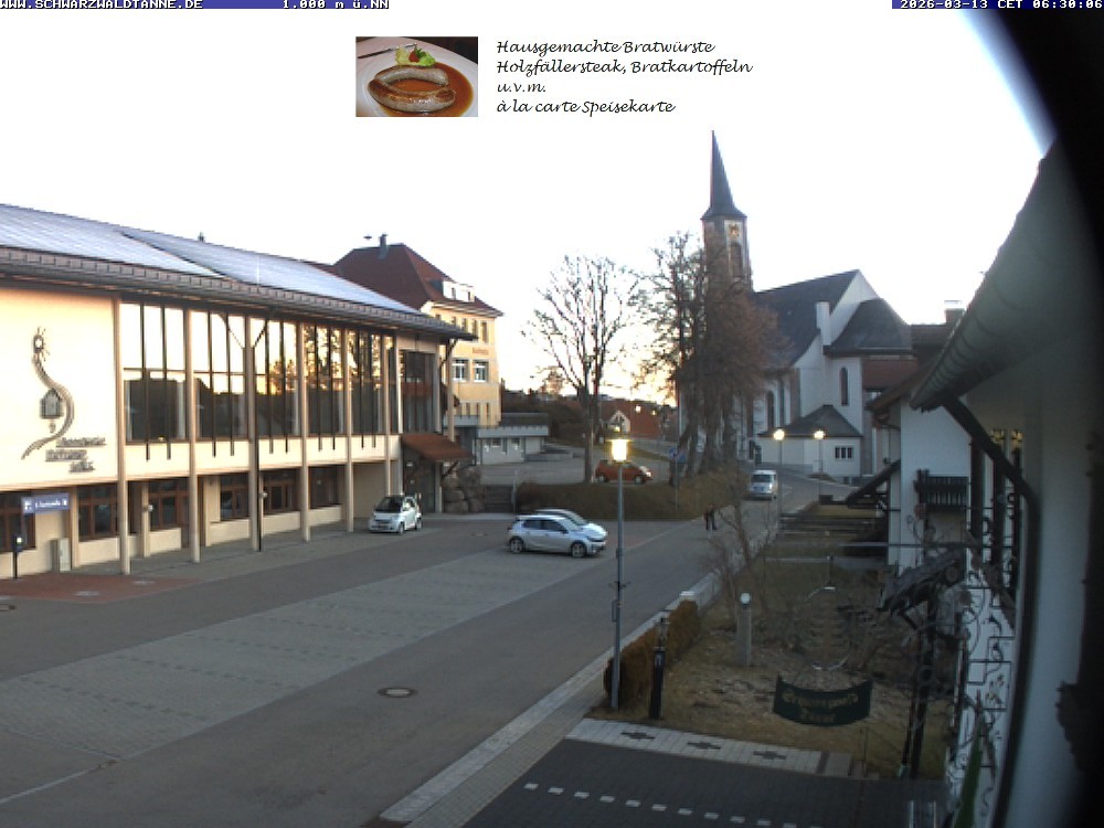 Archiv Foto Webcam Schönwald: Blick vom Gasthof Schwarzwaldtanne