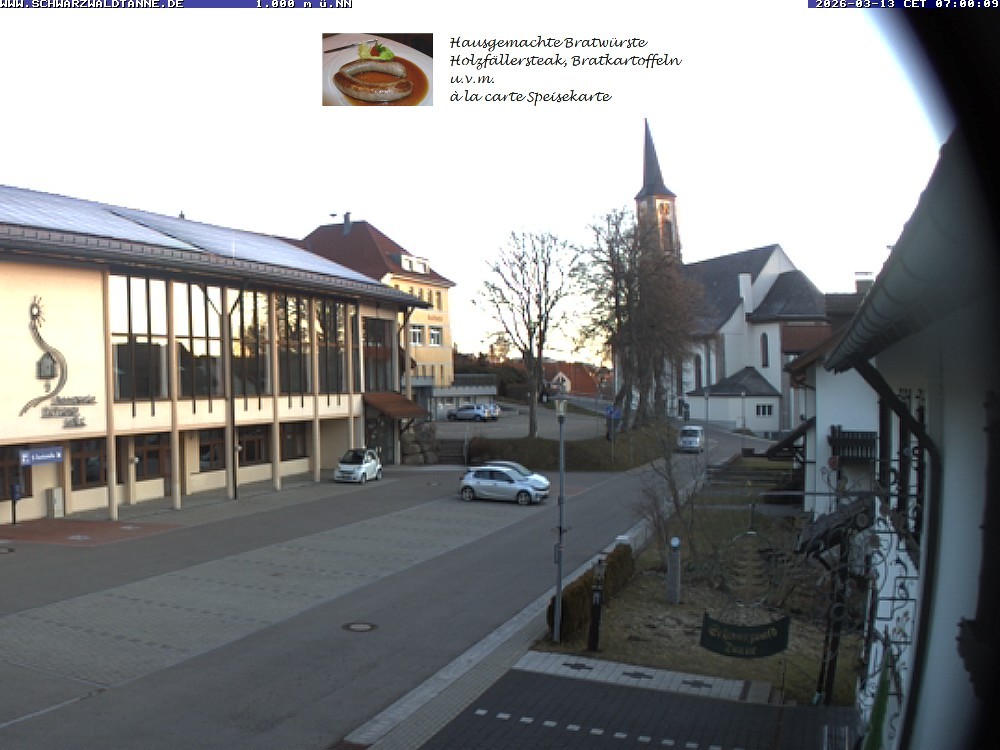 Archiv Foto Webcam Schönwald: Blick vom Gasthof Schwarzwaldtanne