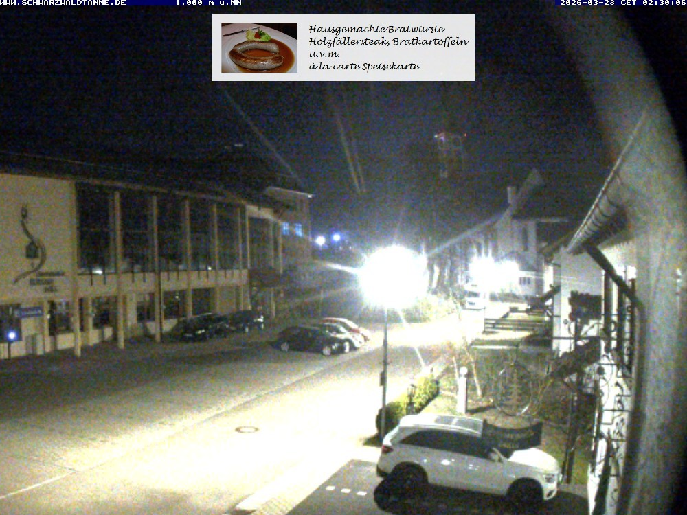 Archiv Foto Webcam Schönwald: Blick vom Gasthof Schwarzwaldtanne