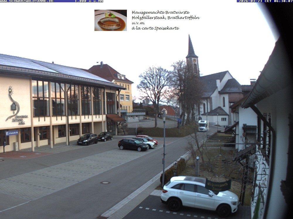 Archiv Foto Webcam Schönwald: Blick vom Gasthof Schwarzwaldtanne