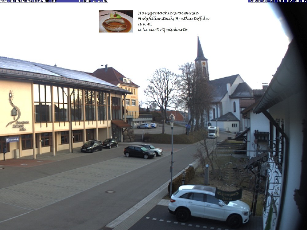 Archiv Foto Webcam Schönwald: Blick vom Gasthof Schwarzwaldtanne