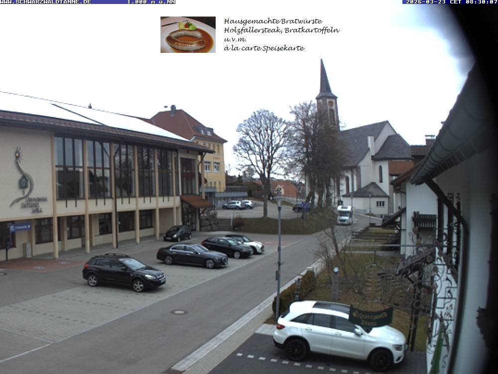 Archiv Foto Webcam Schönwald: Blick vom Gasthof Schwarzwaldtanne