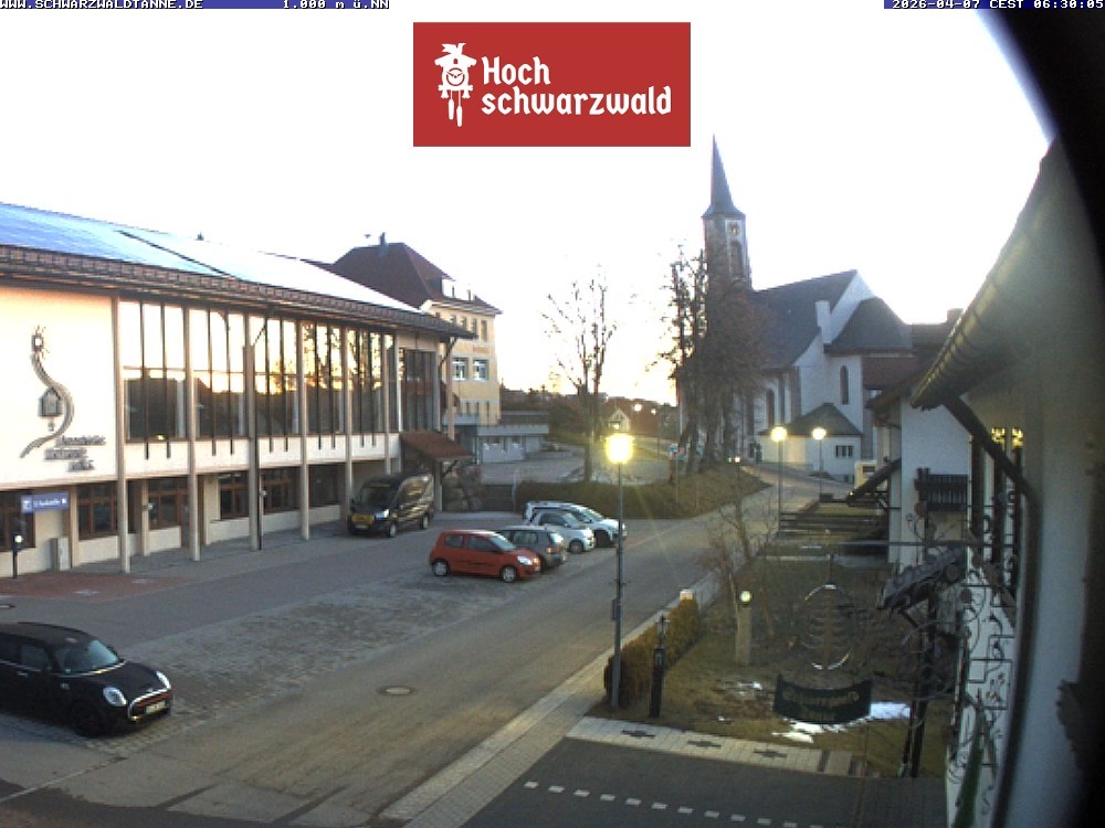 Archiv Foto Webcam Schönwald: Blick vom Gasthof Schwarzwaldtanne