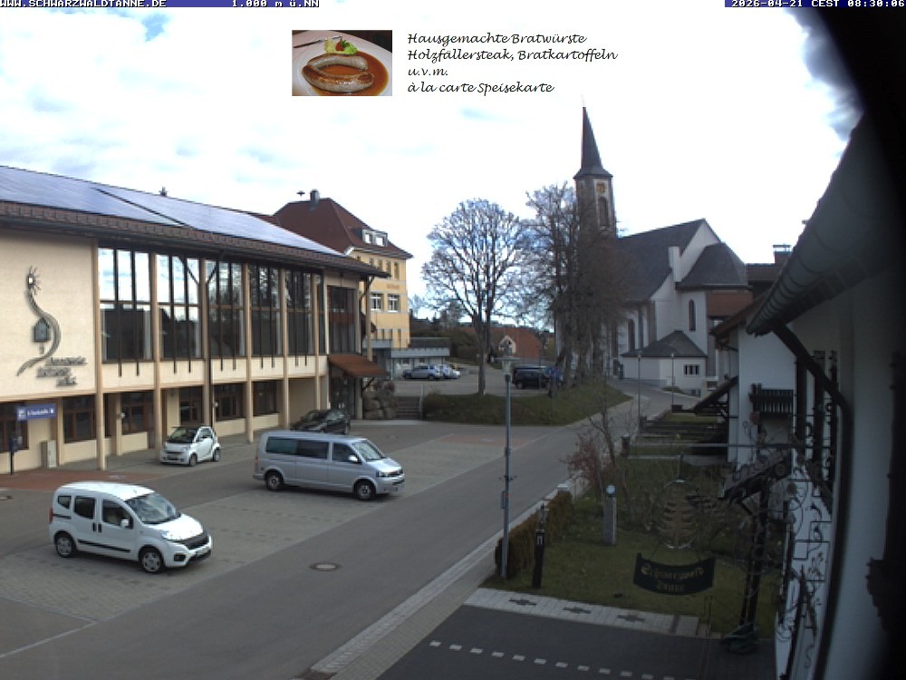Archiv Foto Webcam Schönwald: Blick vom Gasthof Schwarzwaldtanne