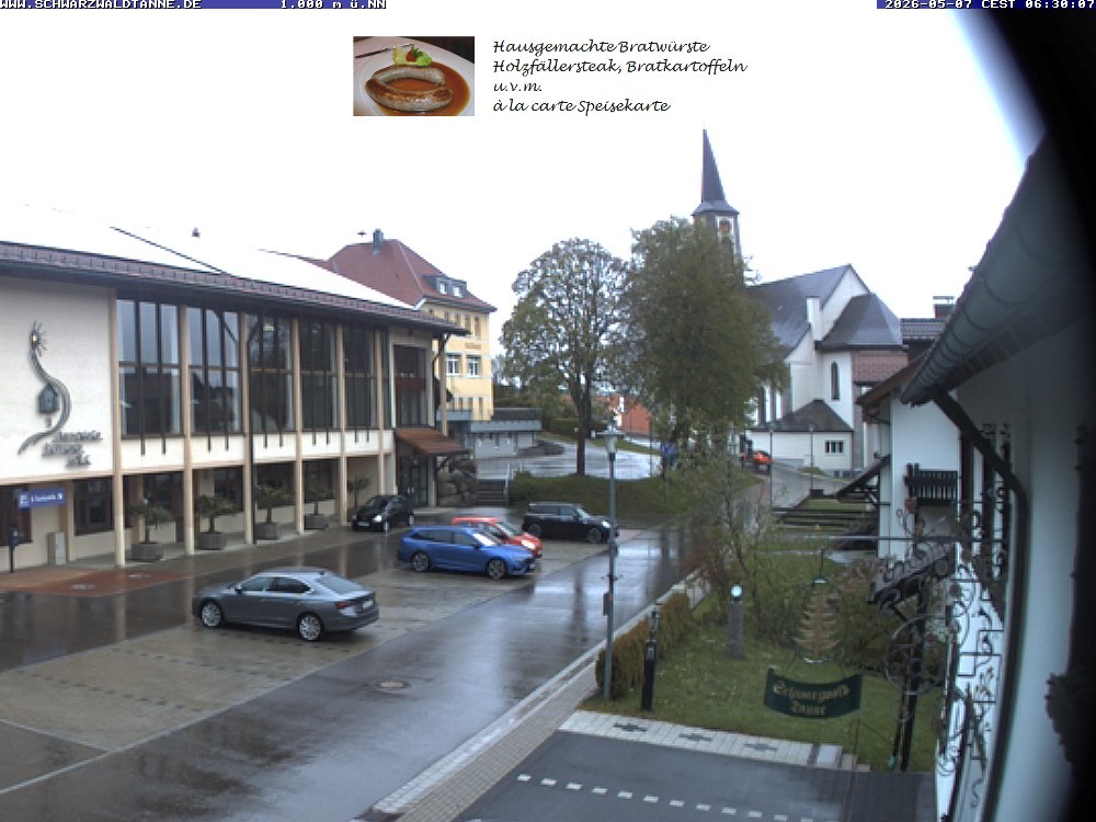 Archiv Foto Webcam Schönwald: Blick vom Gasthof Schwarzwaldtanne
