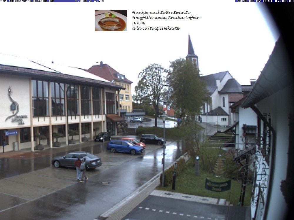 Archiv Foto Webcam Schönwald: Blick vom Gasthof Schwarzwaldtanne