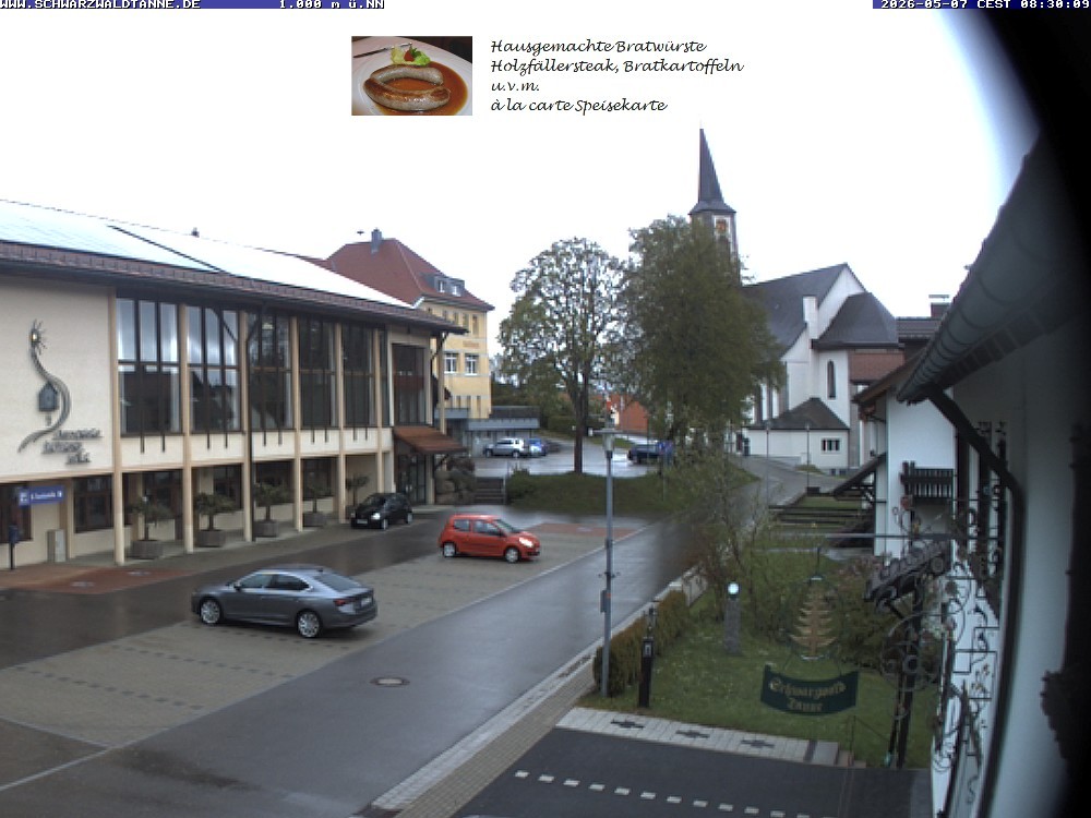 Archiv Foto Webcam Schönwald: Blick vom Gasthof Schwarzwaldtanne