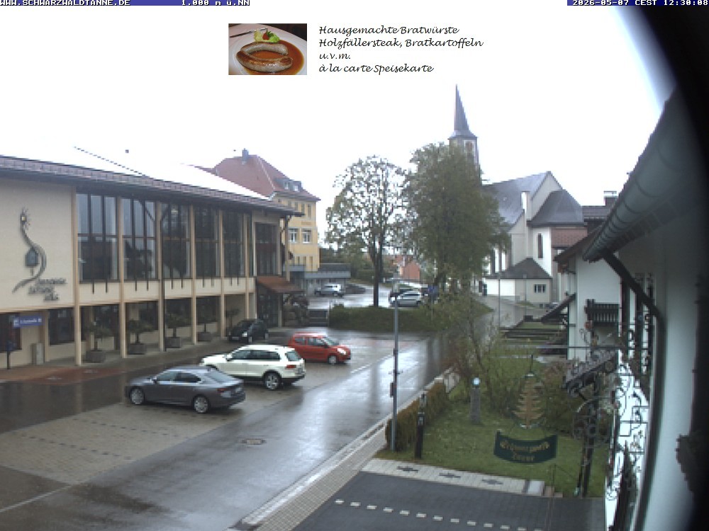 Archiv Foto Webcam Schönwald: Blick vom Gasthof Schwarzwaldtanne