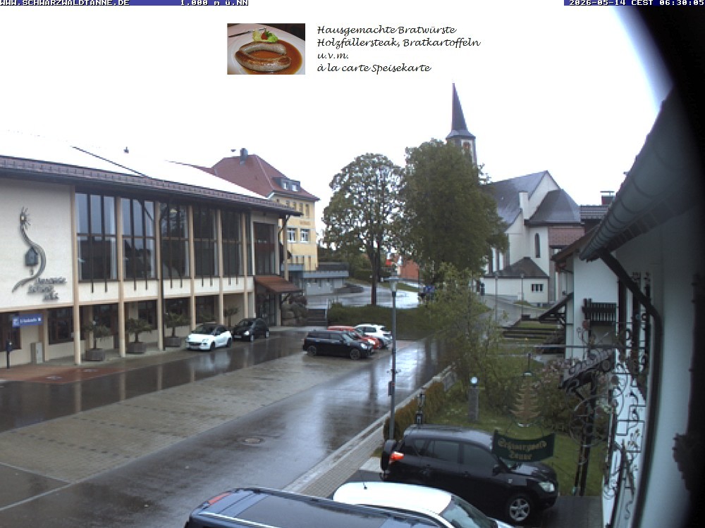Archiv Foto Webcam Schönwald: Blick vom Gasthof Schwarzwaldtanne
