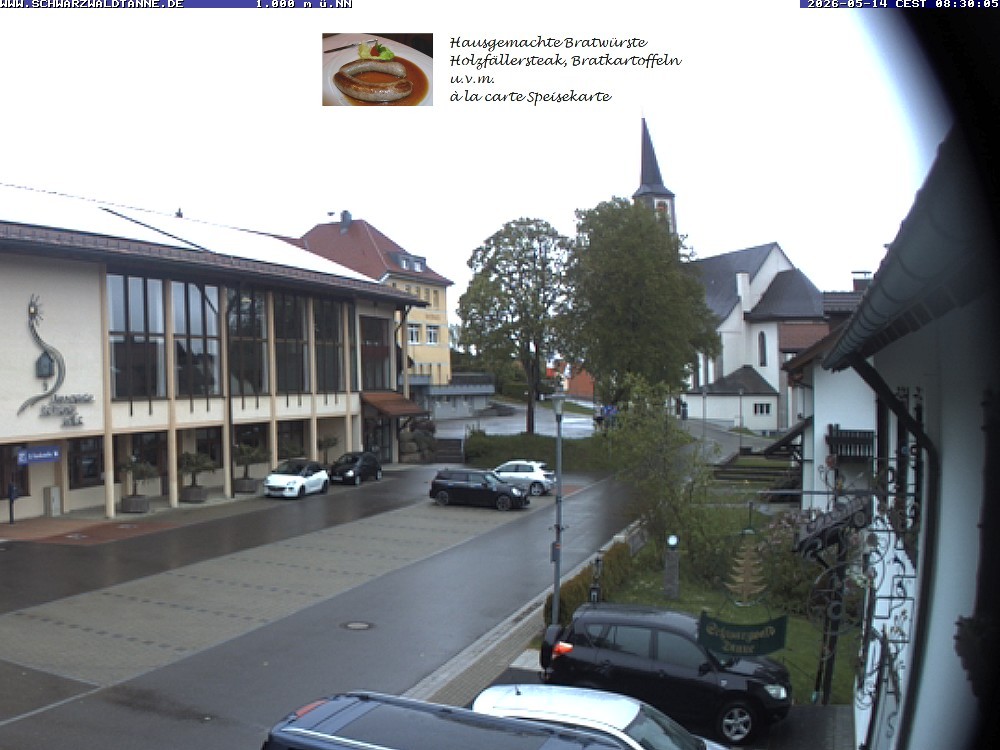 Archiv Foto Webcam Schönwald: Blick vom Gasthof Schwarzwaldtanne