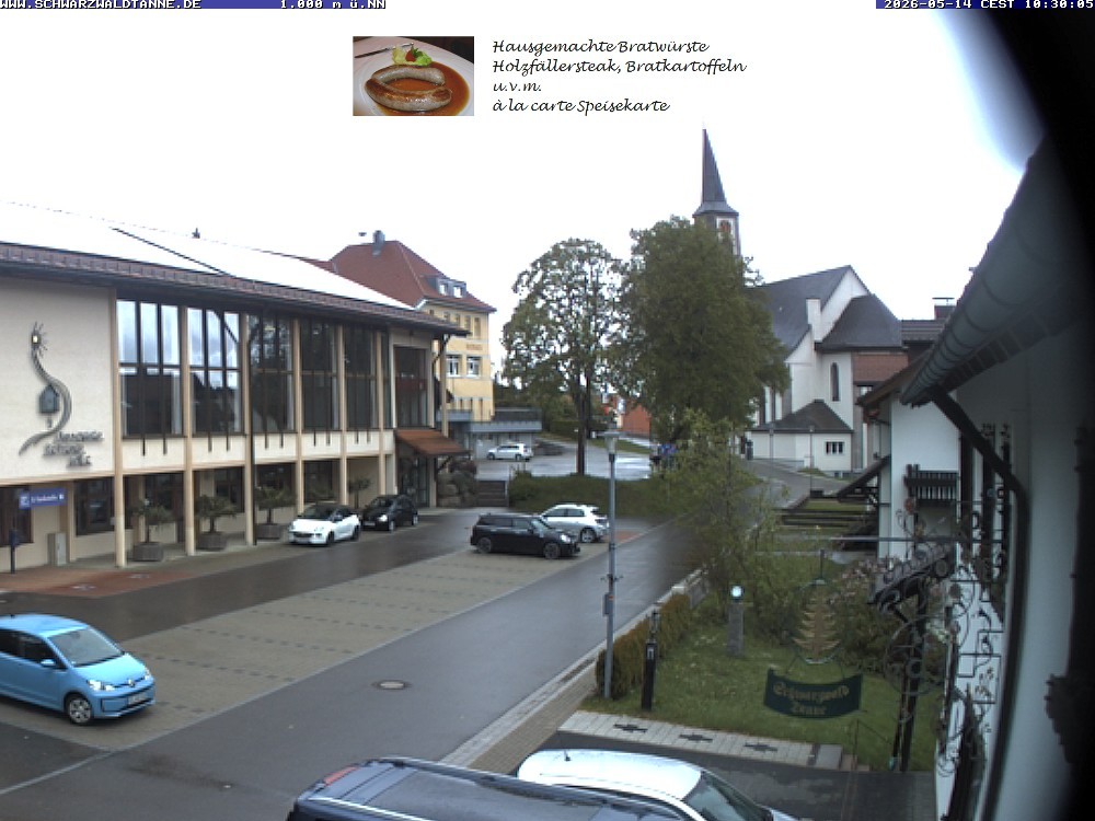 Archiv Foto Webcam Schönwald: Blick vom Gasthof Schwarzwaldtanne