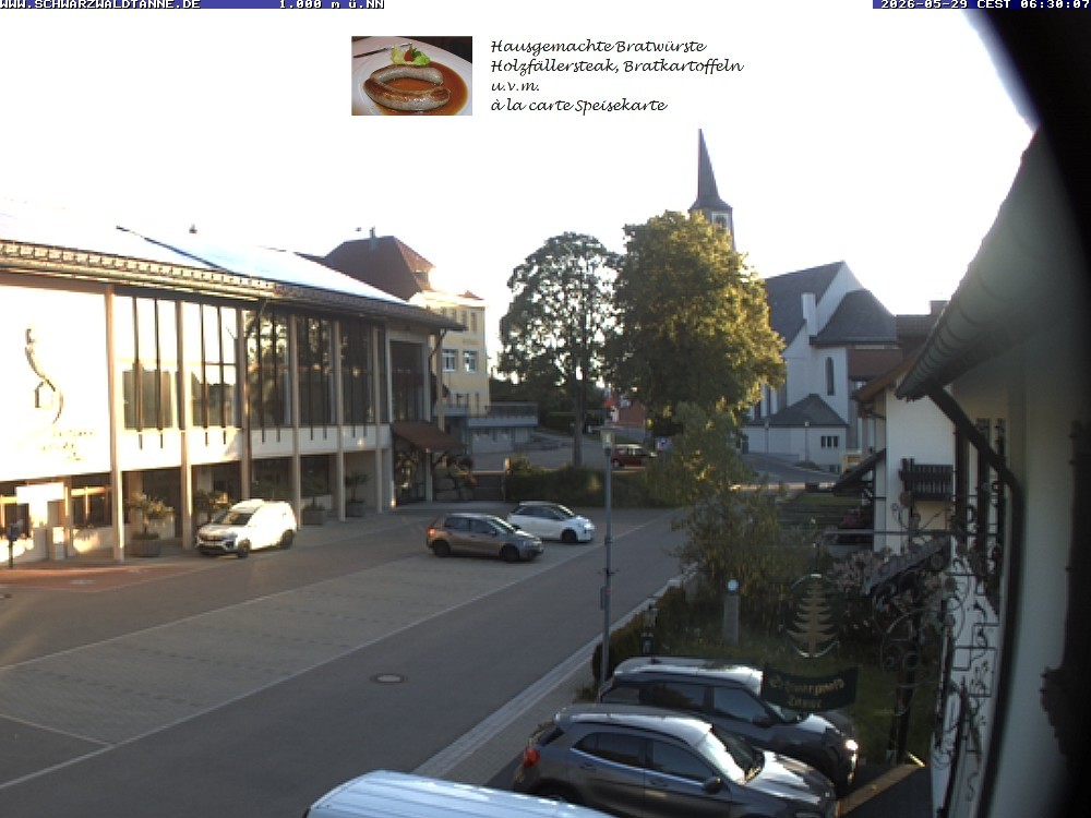 Archiv Foto Webcam Schönwald: Blick vom Gasthof Schwarzwaldtanne