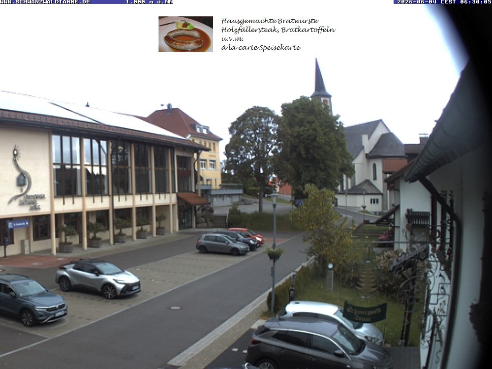 Archiv Foto Webcam Schönwald: Blick vom Gasthof Schwarzwaldtanne