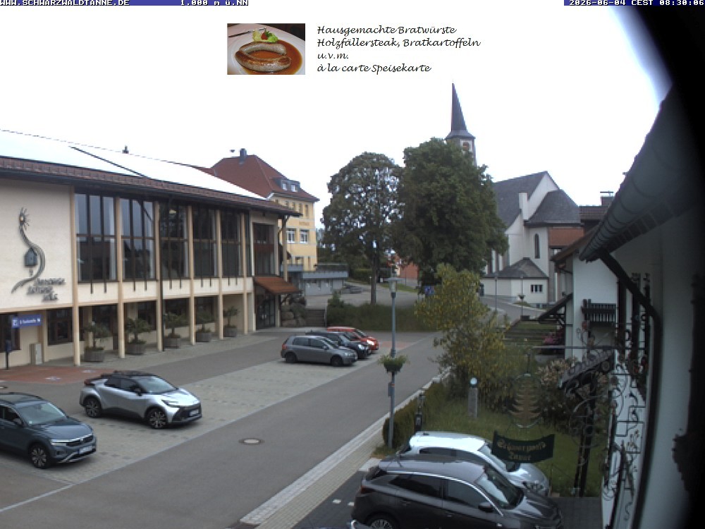 Archiv Foto Webcam Schönwald: Blick vom Gasthof Schwarzwaldtanne