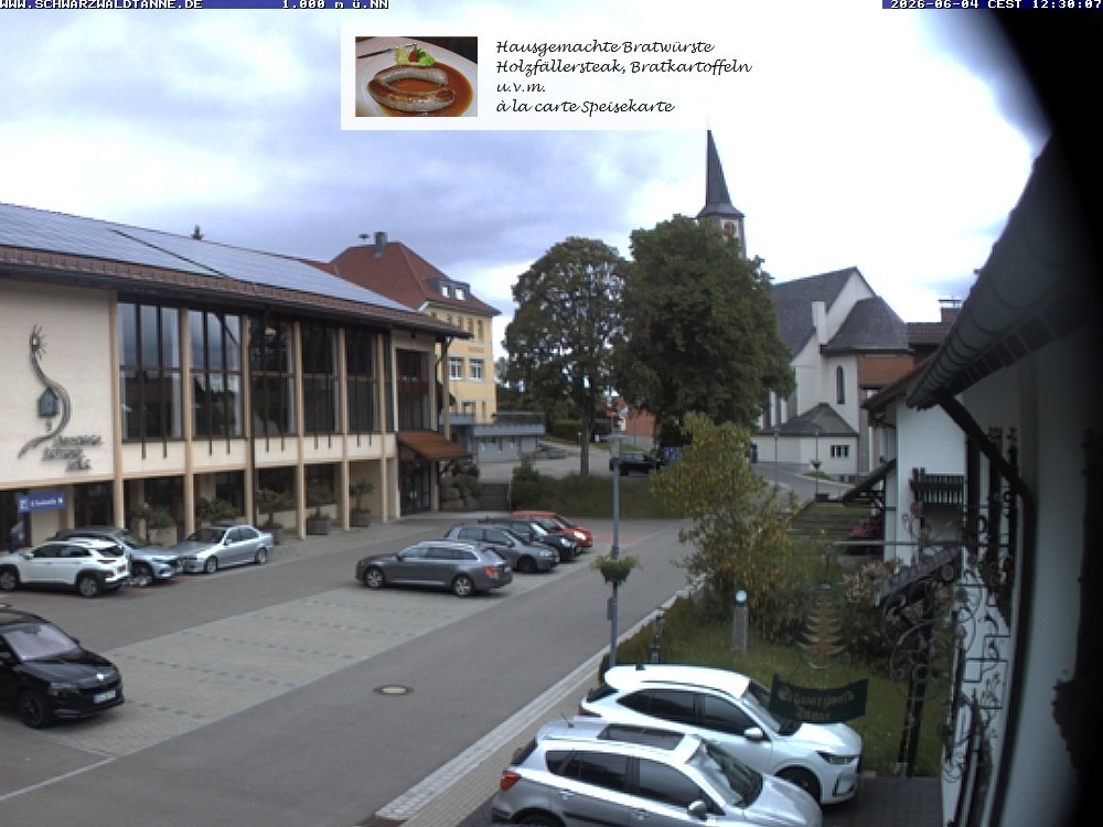 Archiv Foto Webcam Schönwald: Blick vom Gasthof Schwarzwaldtanne