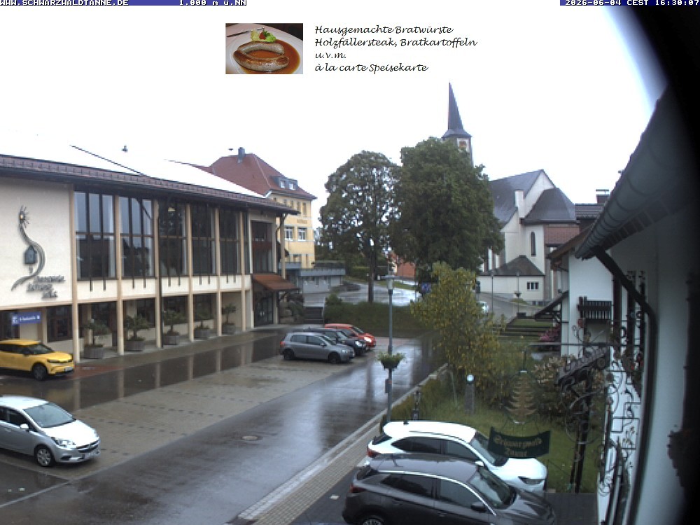 Archiv Foto Webcam Schönwald: Blick vom Gasthof Schwarzwaldtanne