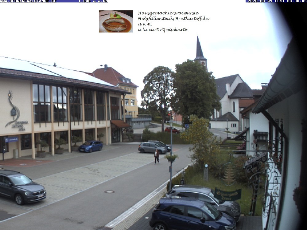 Archiv Foto Webcam Schönwald: Blick vom Gasthof Schwarzwaldtanne