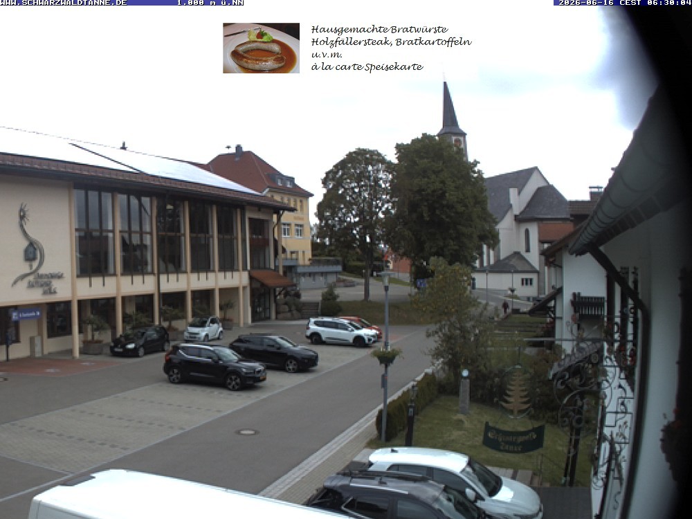 Archiv Foto Webcam Schönwald: Blick vom Gasthof Schwarzwaldtanne