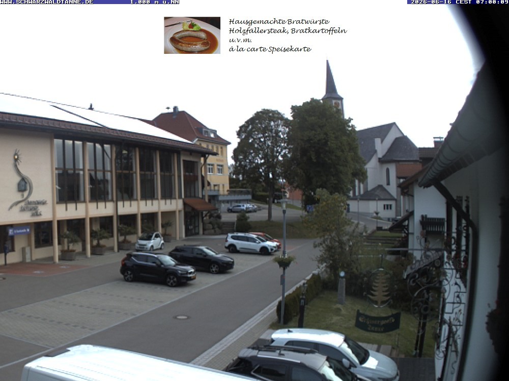 Archiv Foto Webcam Schönwald: Blick vom Gasthof Schwarzwaldtanne