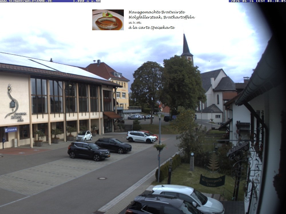 Archiv Foto Webcam Schönwald: Blick vom Gasthof Schwarzwaldtanne