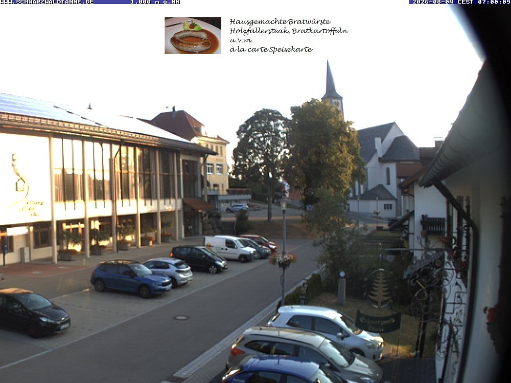 Archiv Foto Webcam Schönwald: Blick vom Gasthof Schwarzwaldtanne