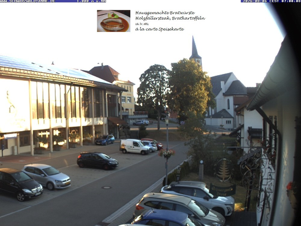 Archiv Foto Webcam Schönwald: Blick vom Gasthof Schwarzwaldtanne