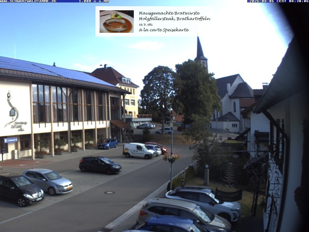 Archiv Foto Webcam Schönwald: Blick vom Gasthof Schwarzwaldtanne