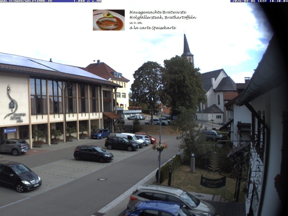 Archiv Foto Webcam Schönwald: Blick vom Gasthof Schwarzwaldtanne